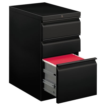 HON 15 in W 3 Drawer File Cabinets, Black, Letter H33723R.L.P